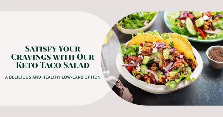 Keto Taco Salad A Low-Carb and Gluten-Free Option