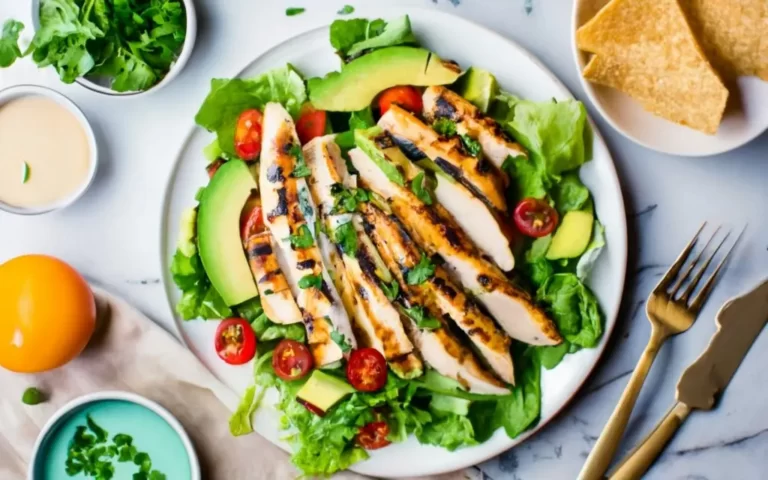 Keto Southwest Chicken Salad Recipe With Zesty Dressing