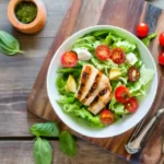 Healthy Pesto Chicken Salad Recipe