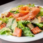 Smoked Salmon Caesar Salad Recipe
