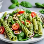 Spinach Pesto Pasta Salad Recipe