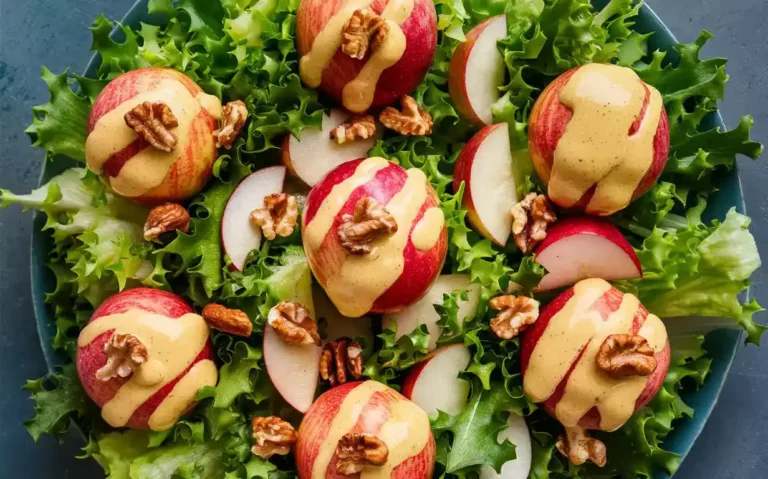Apple Salad With Dijon Vinaigrette Dressing