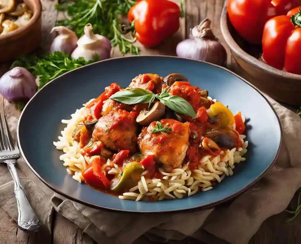 Slow Cooker Chicken Cacciatore