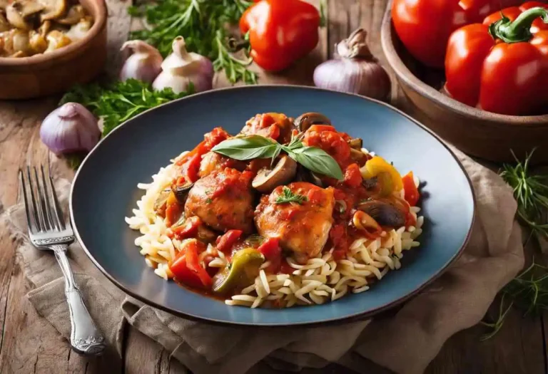 Slow Cooker Chicken Cacciatore